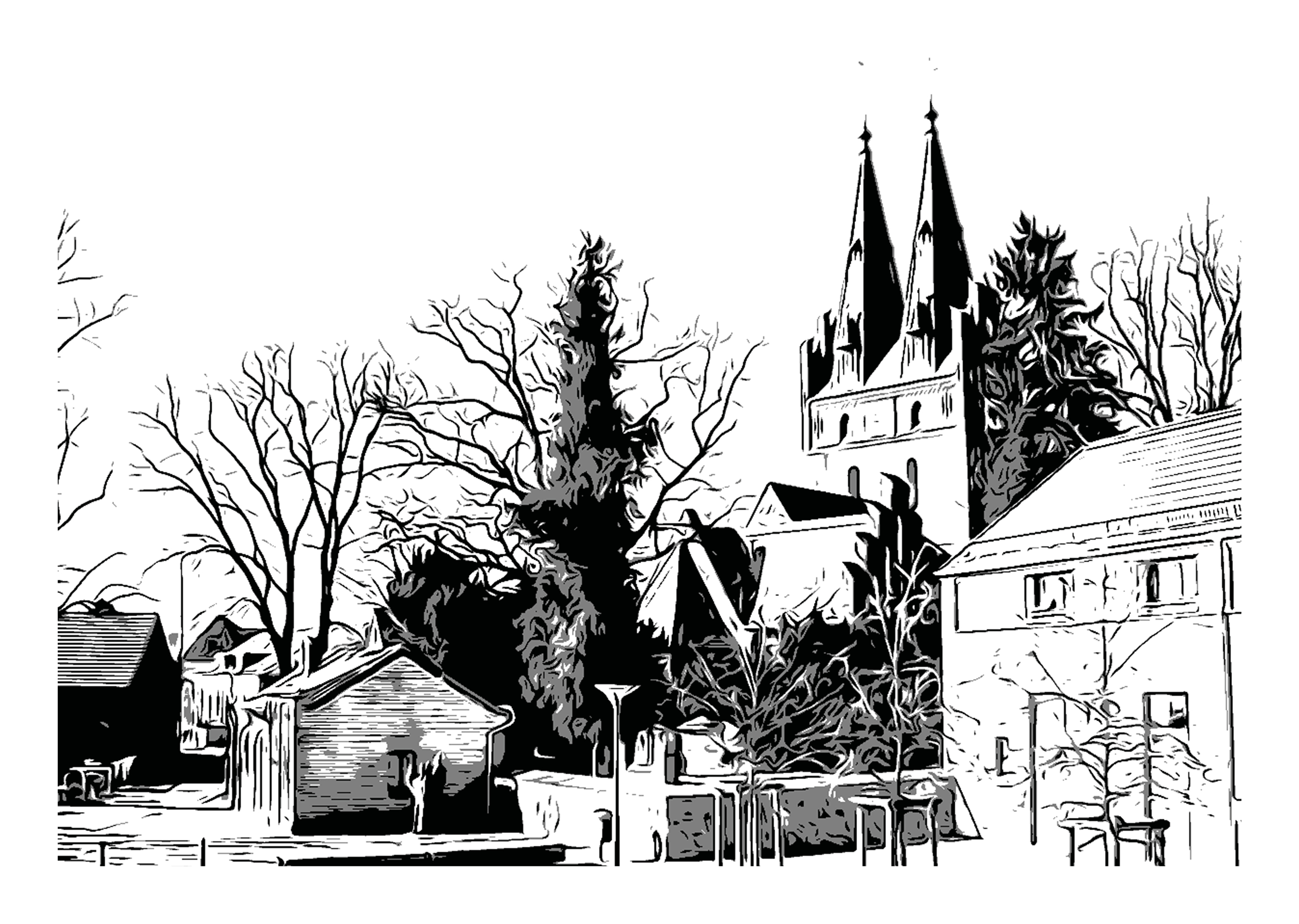 Kirche V4 450mm